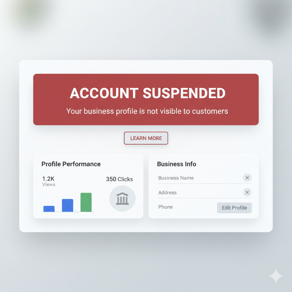 Google Business Profile suspension prevention guide